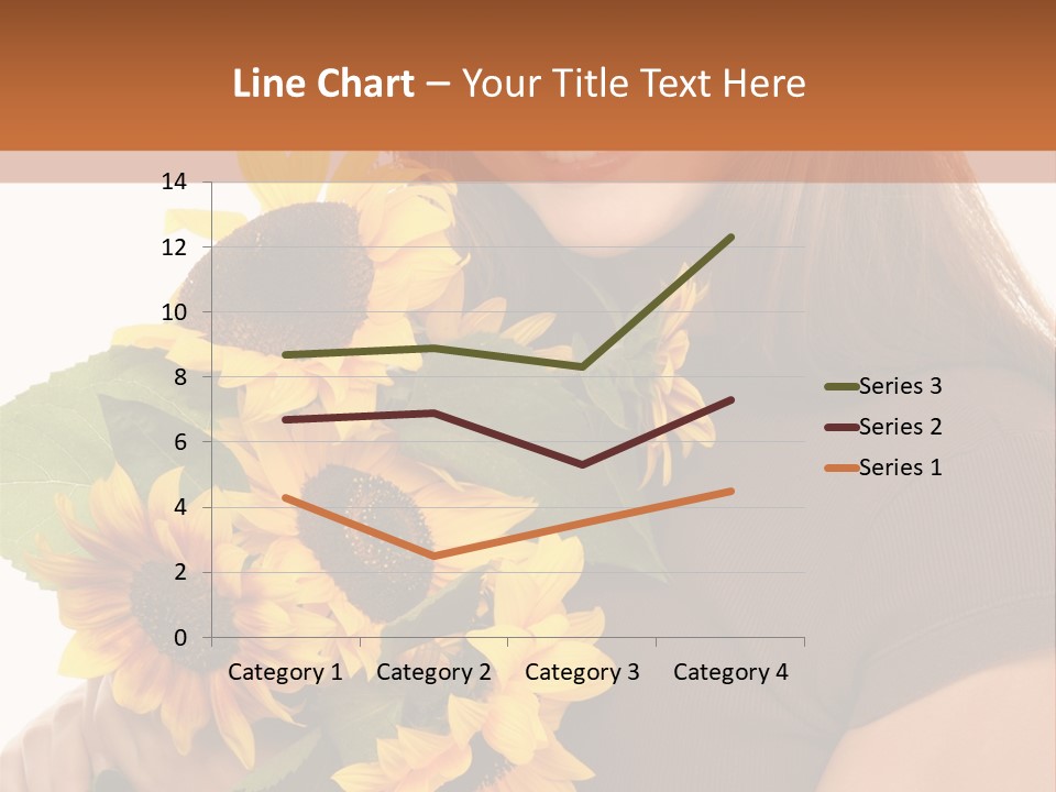 Background Bouquet Happy PowerPoint Template