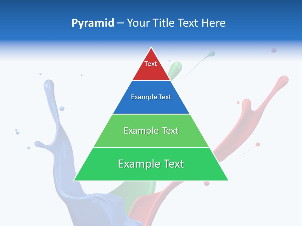 Green Isolated White Background PowerPoint Template