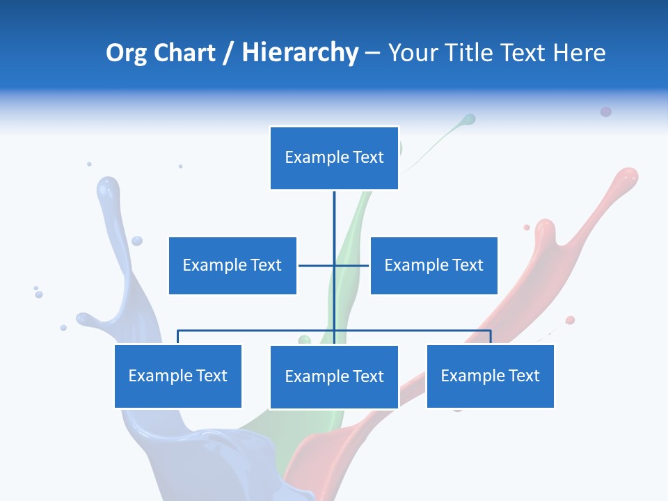 Green Isolated White Background PowerPoint Template