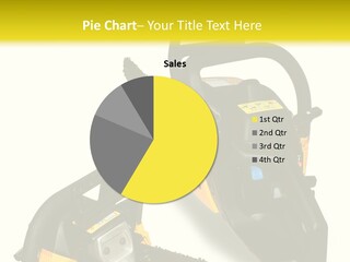 Equipment Lumberjack Sharp PowerPoint Template