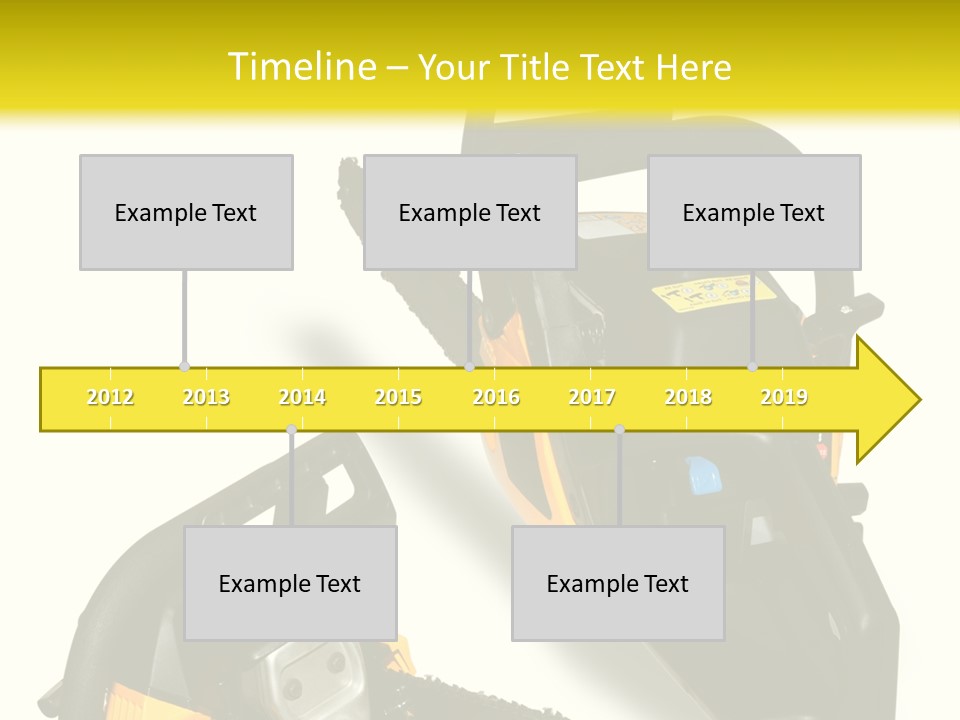 Equipment Lumberjack Sharp PowerPoint Template