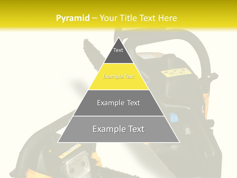 Equipment Lumberjack Sharp PowerPoint Template