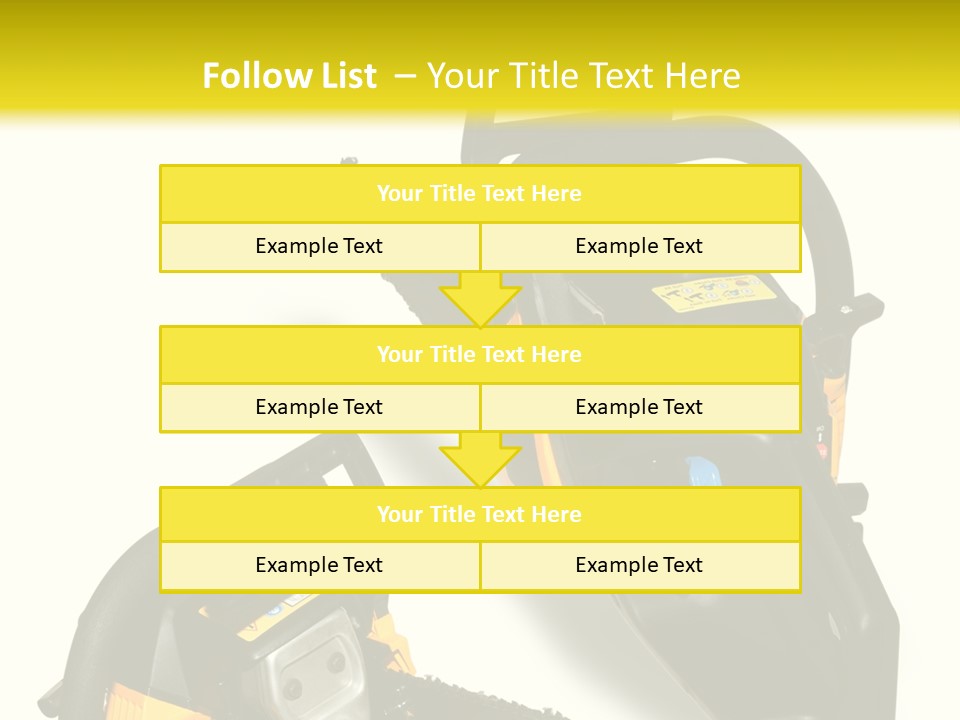 Equipment Lumberjack Sharp PowerPoint Template