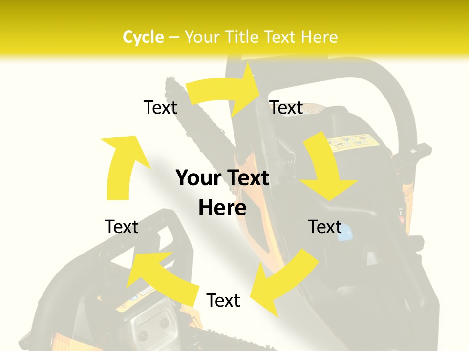 Equipment Lumberjack Sharp PowerPoint Template