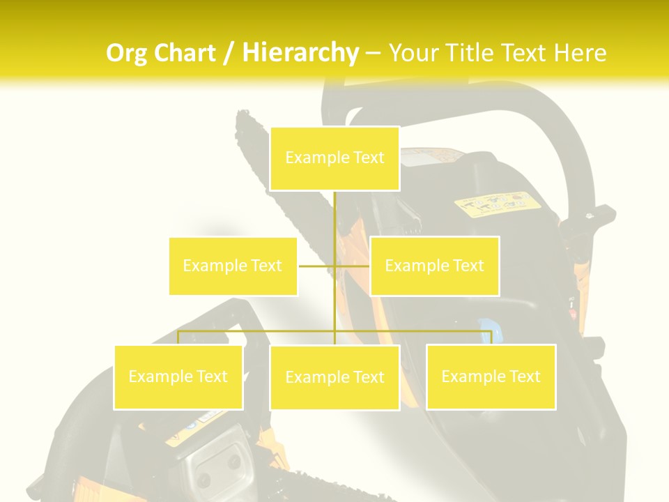 Equipment Lumberjack Sharp PowerPoint Template