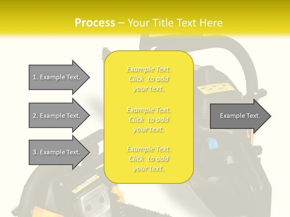 Equipment Lumberjack Sharp PowerPoint Template