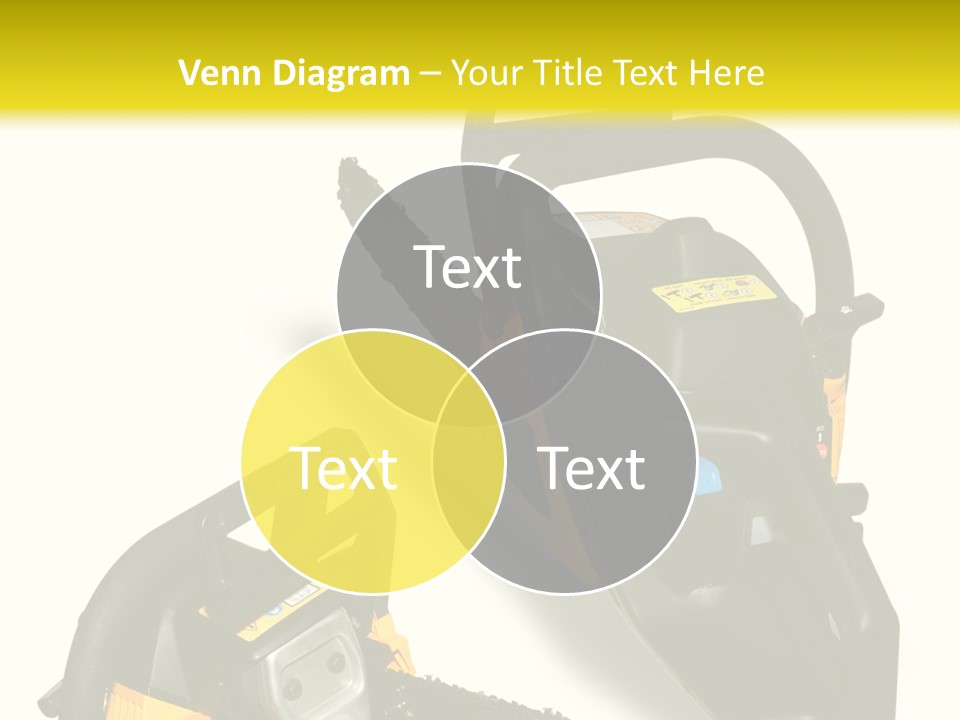 Equipment Lumberjack Sharp PowerPoint Template