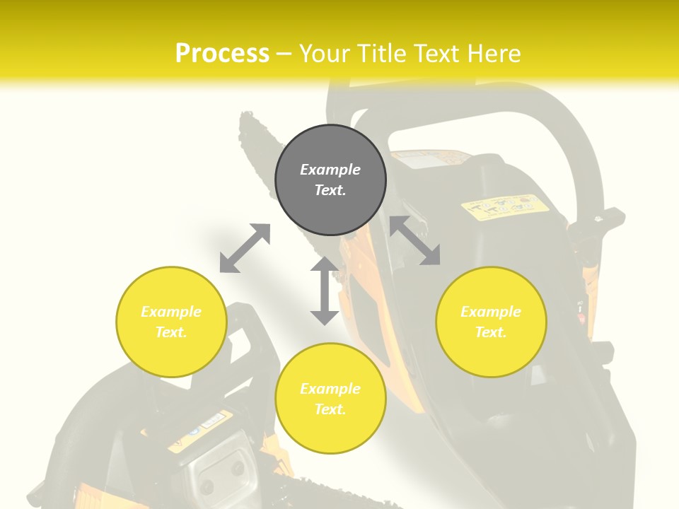Equipment Lumberjack Sharp PowerPoint Template