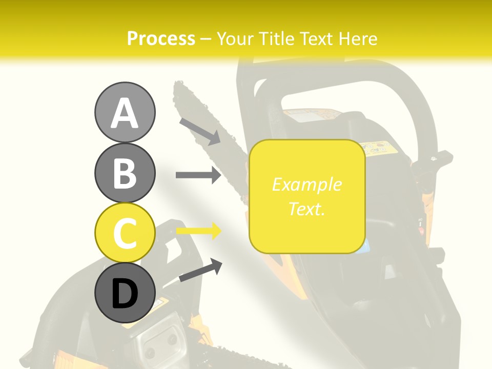 Equipment Lumberjack Sharp PowerPoint Template