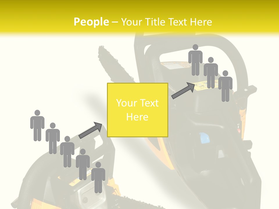 Equipment Lumberjack Sharp PowerPoint Template