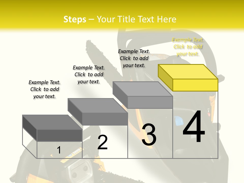 Equipment Lumberjack Sharp PowerPoint Template