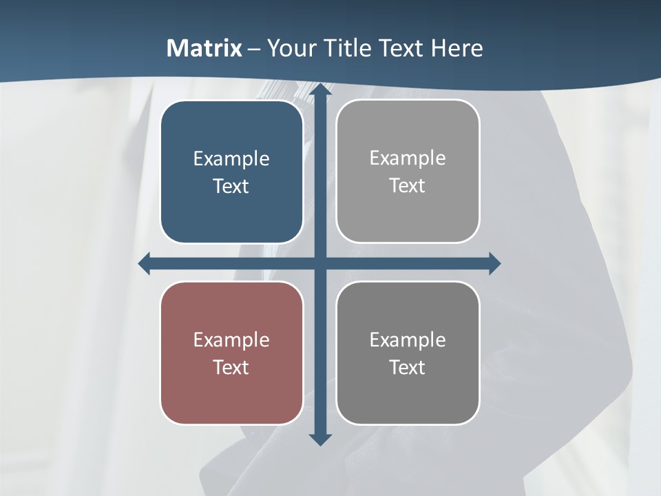 Male Young Outdoor PowerPoint Template