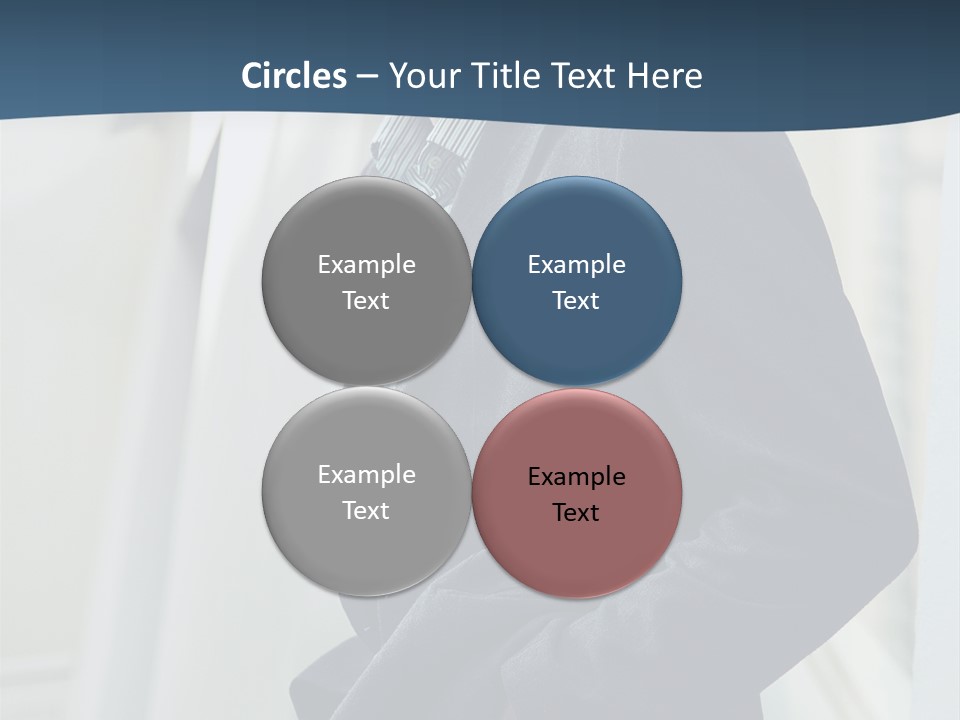 Male Young Outdoor PowerPoint Template