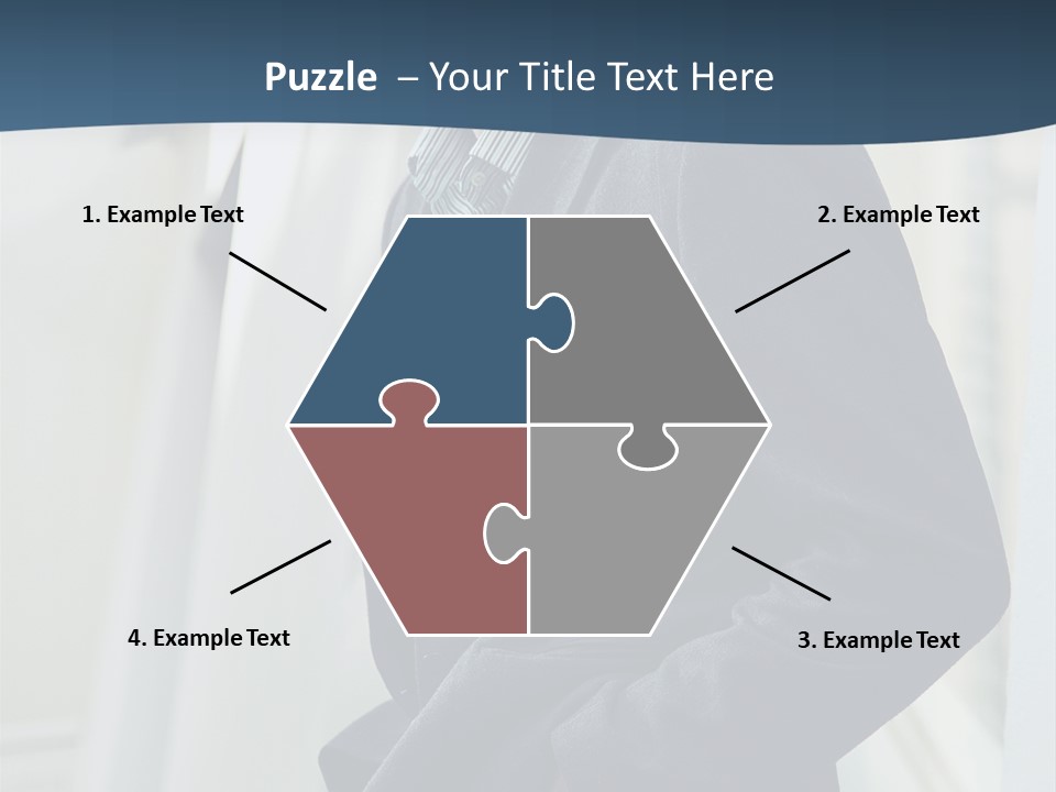 Male Young Outdoor PowerPoint Template