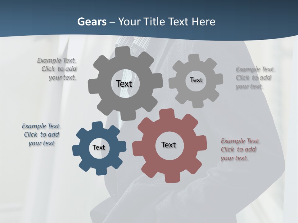 Male Young Outdoor PowerPoint Template