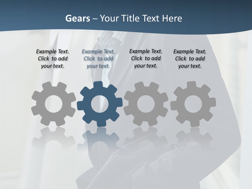 Male Young Outdoor PowerPoint Template