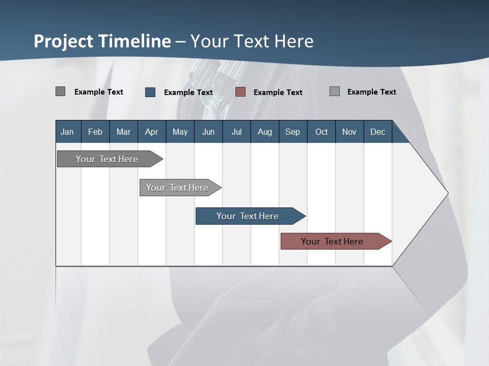 Male Young Outdoor PowerPoint Template