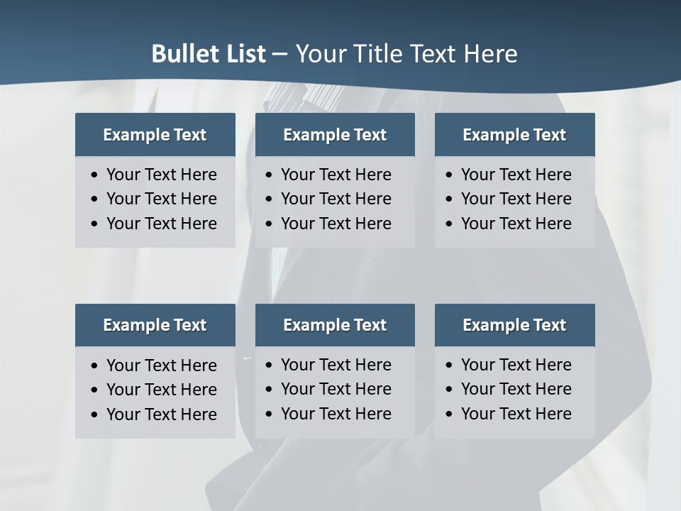 Male Young Outdoor PowerPoint Template