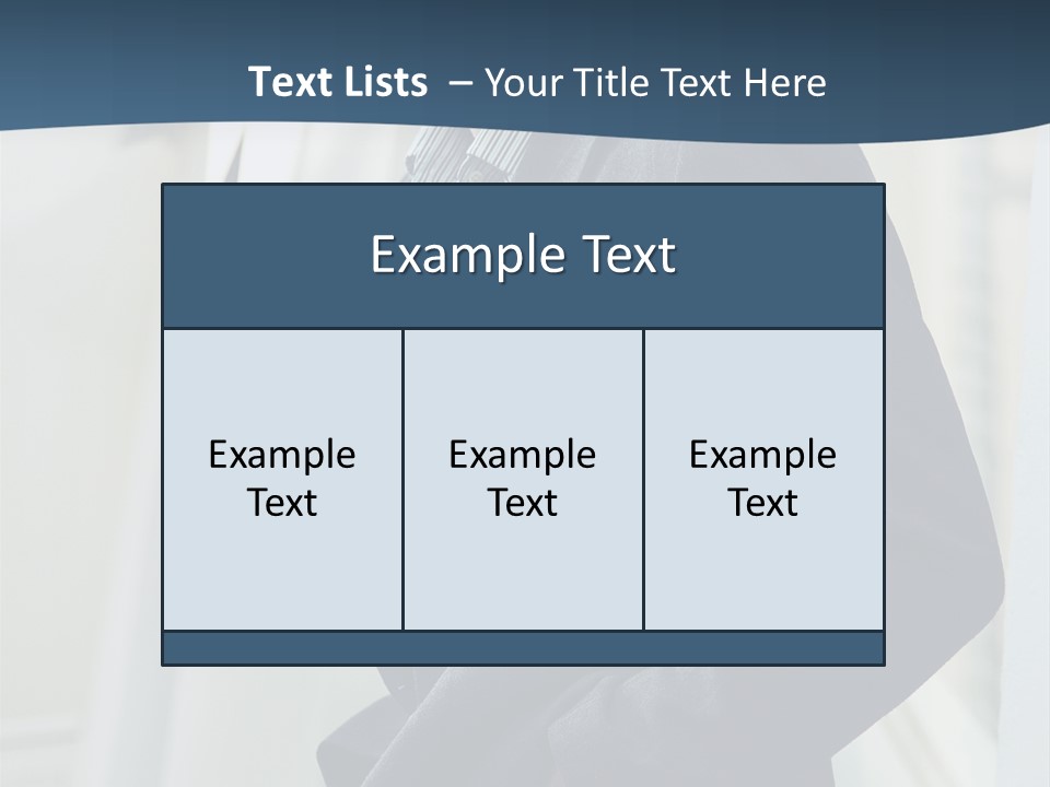 Male Young Outdoor PowerPoint Template
