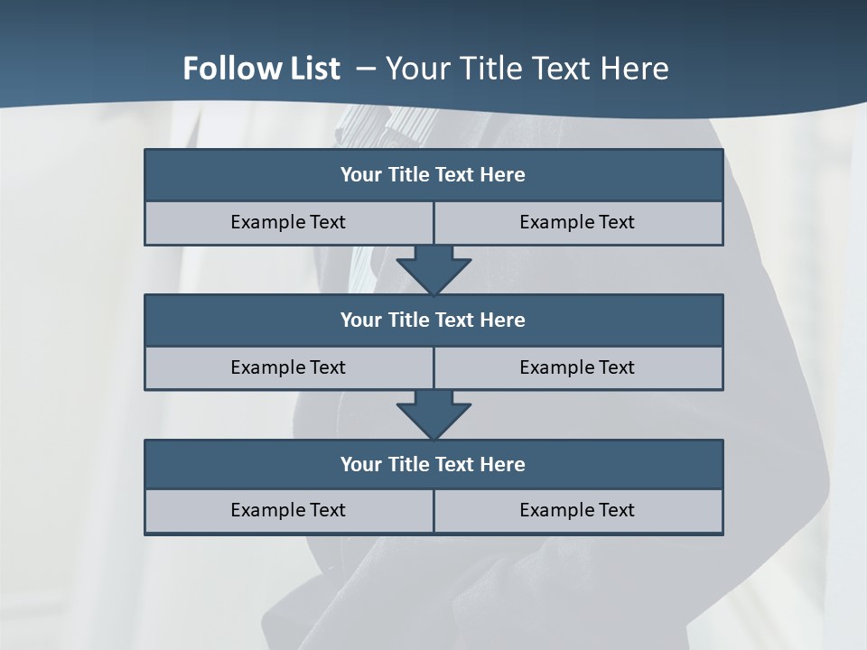 Male Young Outdoor PowerPoint Template