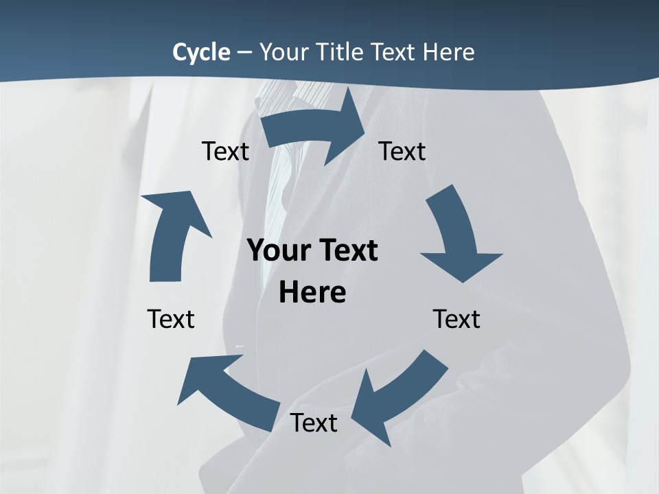 Male Young Outdoor PowerPoint Template