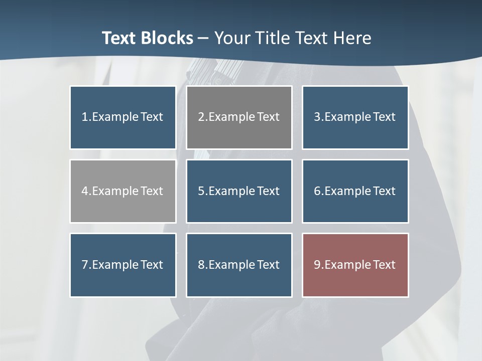 Male Young Outdoor PowerPoint Template