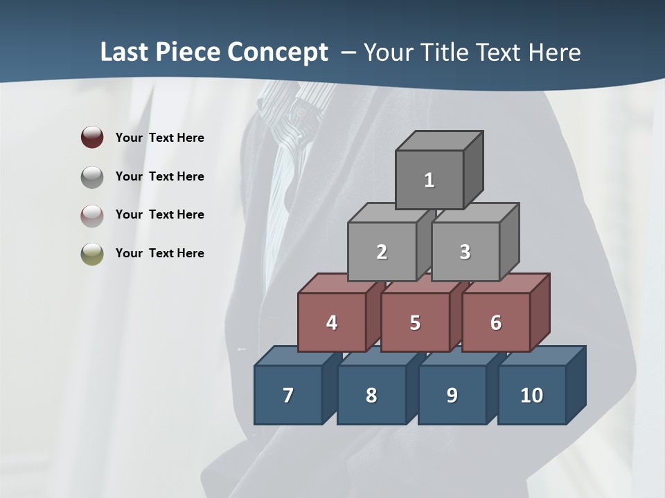 Male Young Outdoor PowerPoint Template