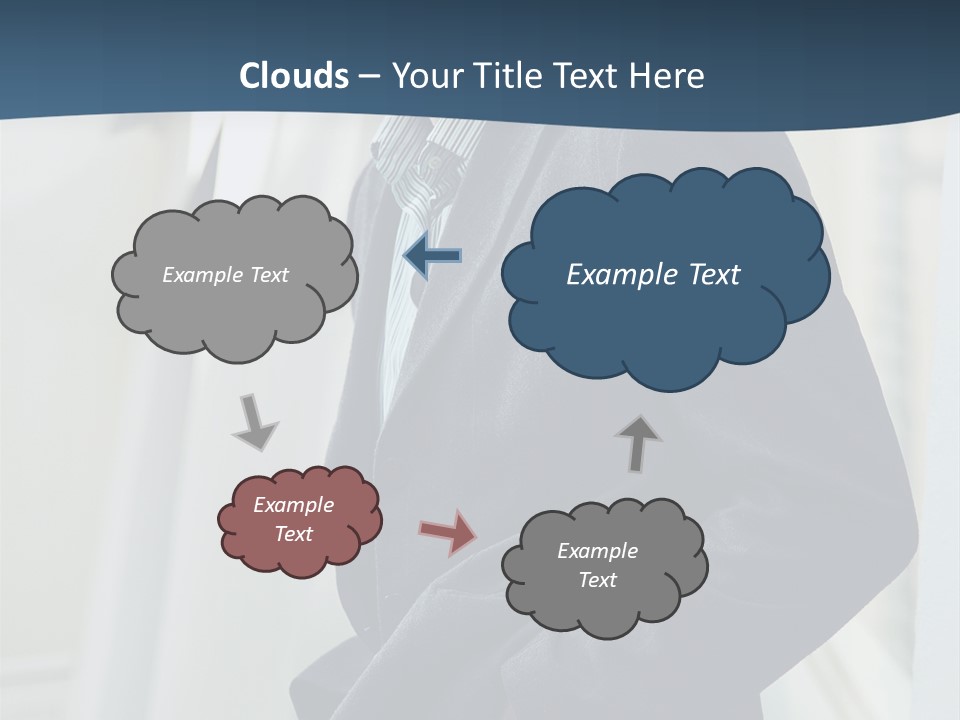 Male Young Outdoor PowerPoint Template