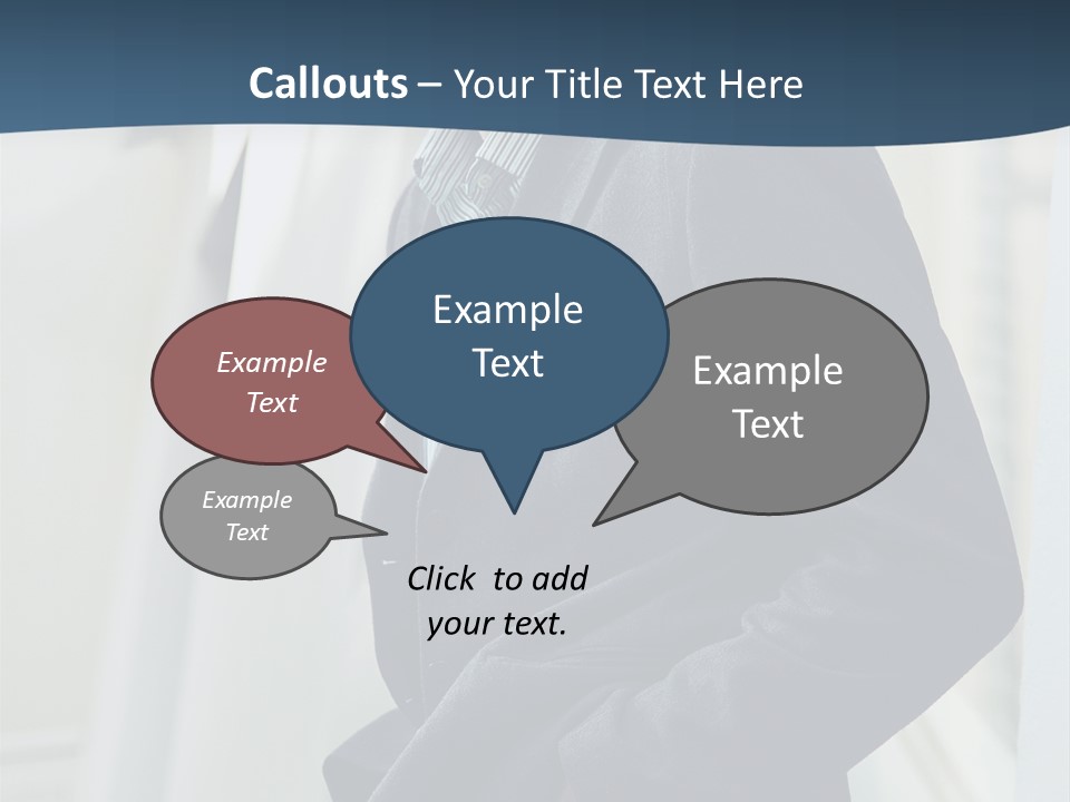 Male Young Outdoor PowerPoint Template