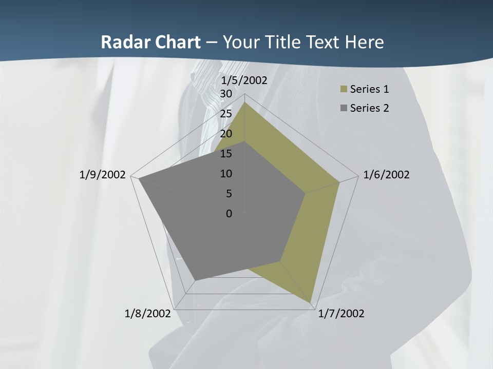 Male Young Outdoor PowerPoint Template
