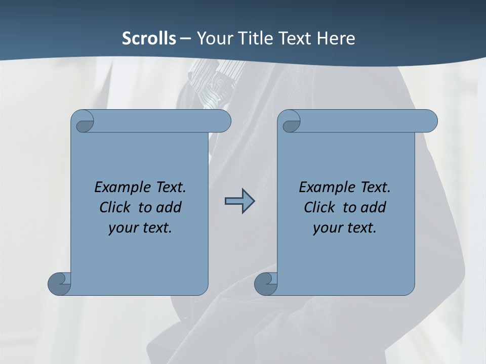 Male Young Outdoor PowerPoint Template