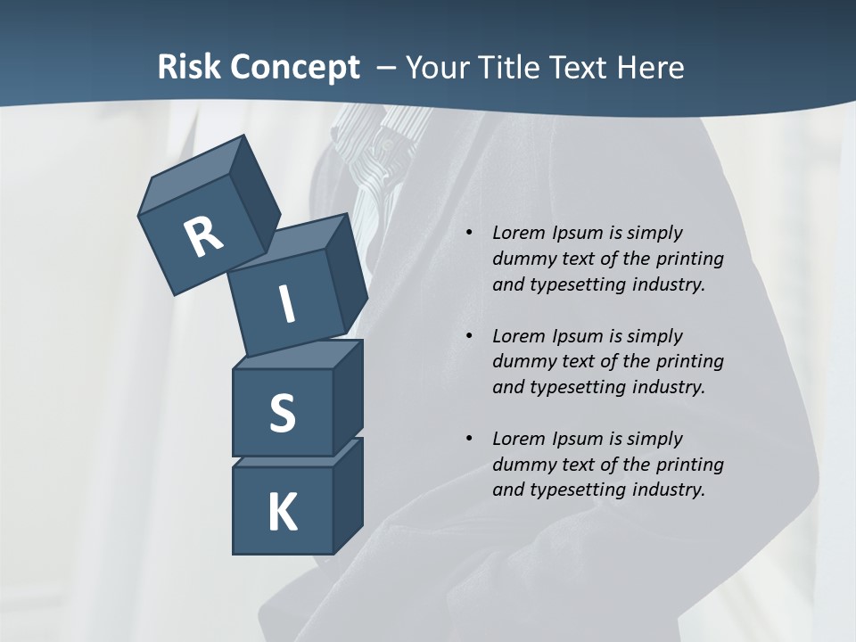 Male Young Outdoor PowerPoint Template