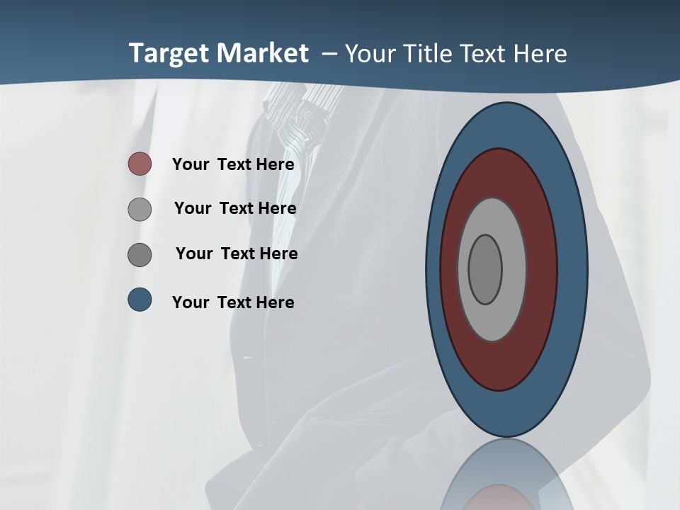 Male Young Outdoor PowerPoint Template