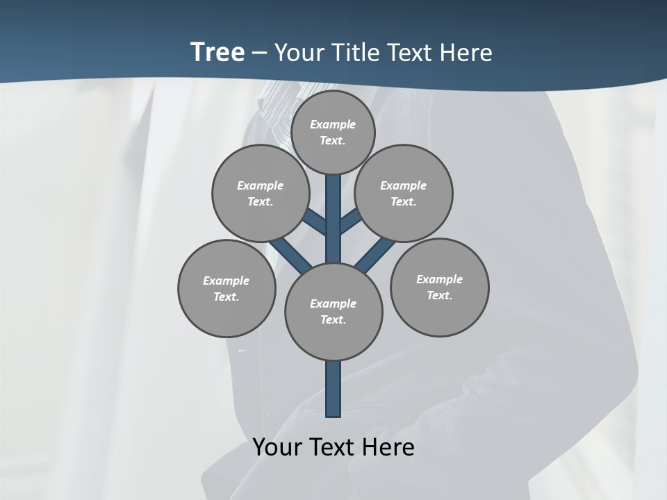 Male Young Outdoor PowerPoint Template