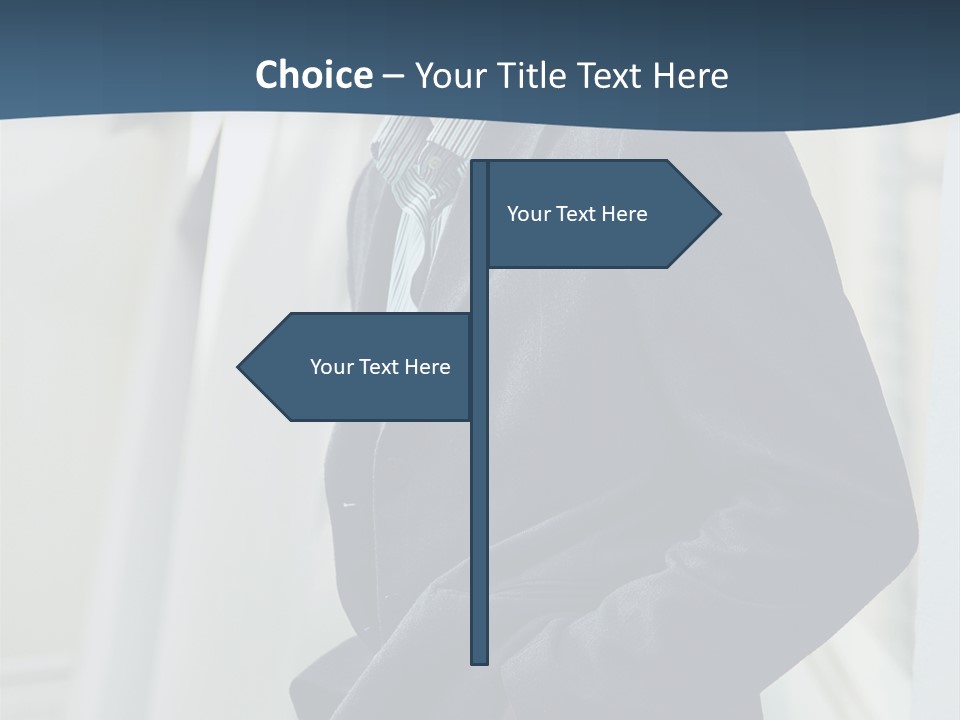 Male Young Outdoor PowerPoint Template