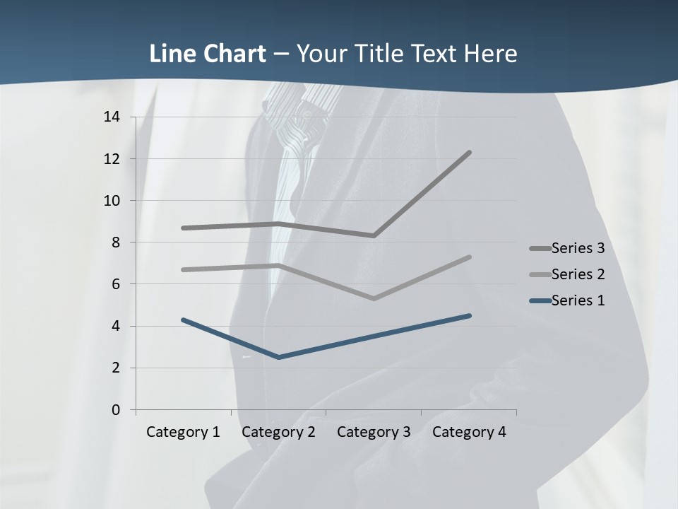 Male Young Outdoor PowerPoint Template