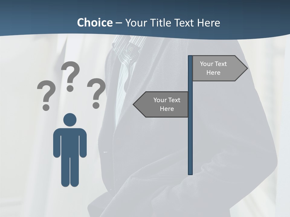 Male Young Outdoor PowerPoint Template