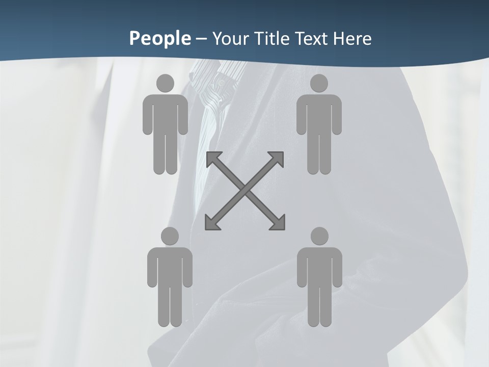 Male Young Outdoor PowerPoint Template