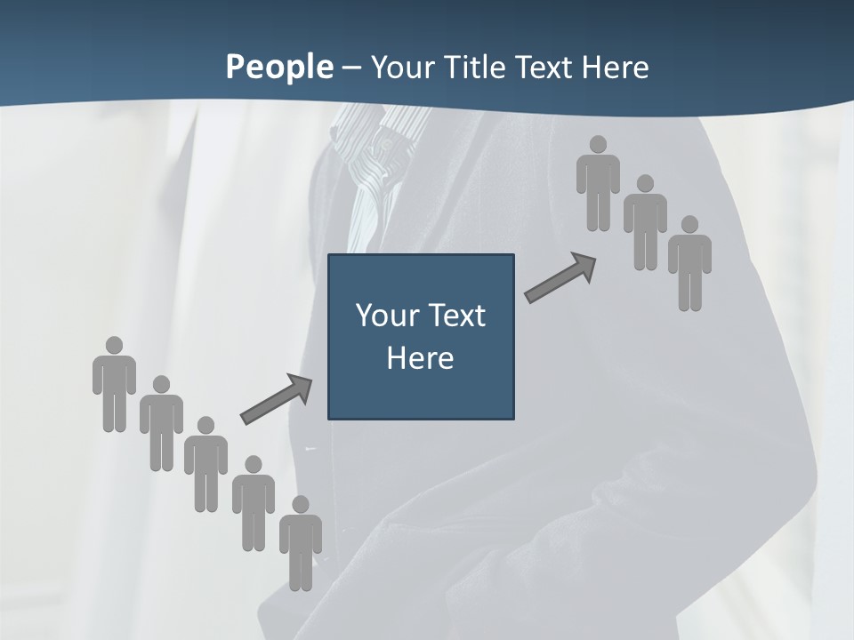 Male Young Outdoor PowerPoint Template