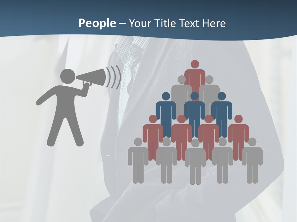 Male Young Outdoor PowerPoint Template