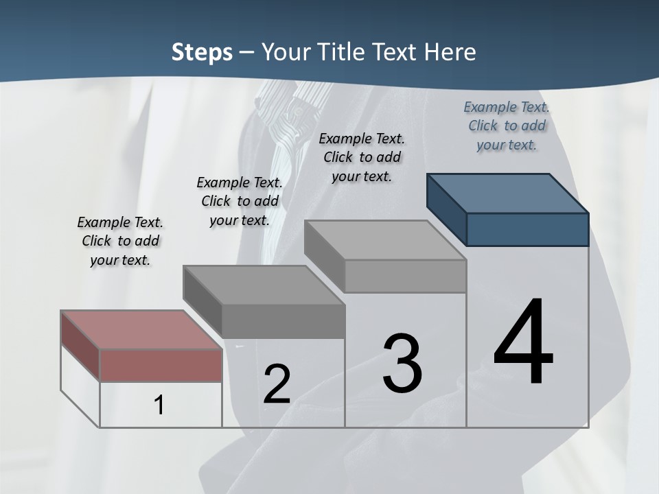 Male Young Outdoor PowerPoint Template