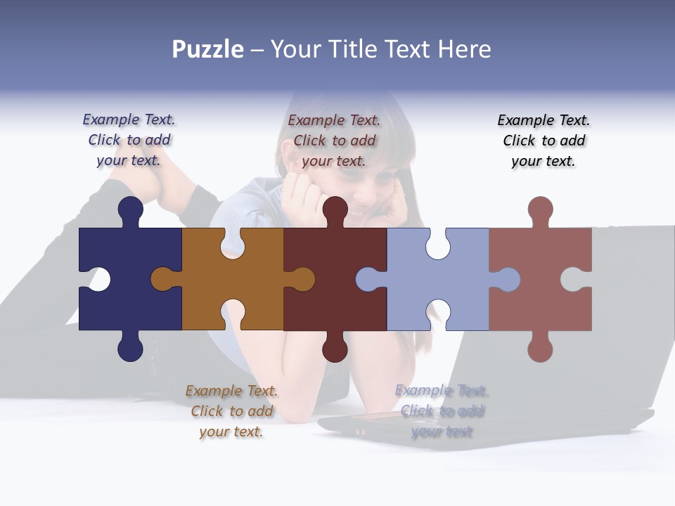 Studio Person Happiness PowerPoint Template