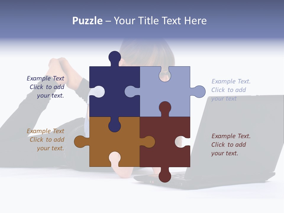 Studio Person Happiness PowerPoint Template