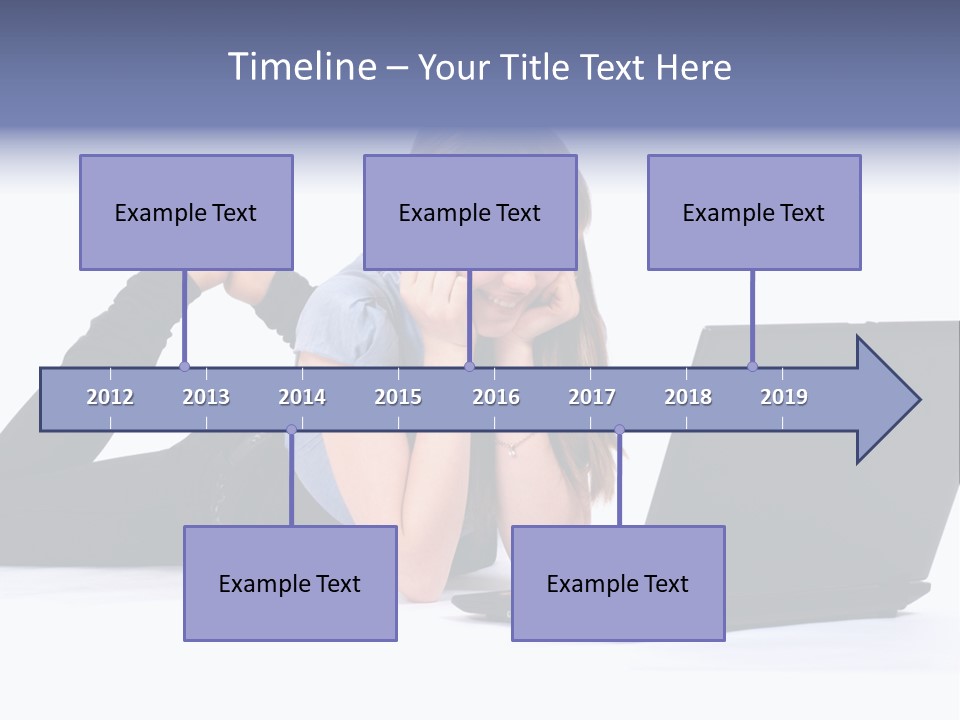 Studio Person Happiness PowerPoint Template