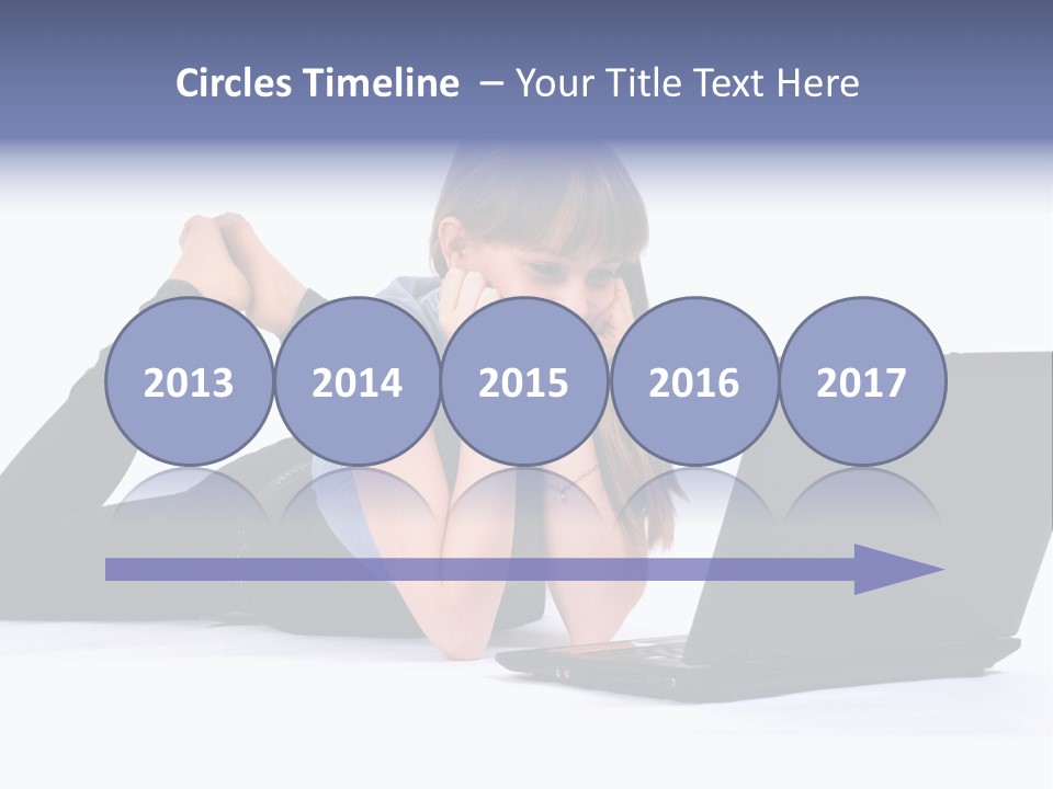 Studio Person Happiness PowerPoint Template