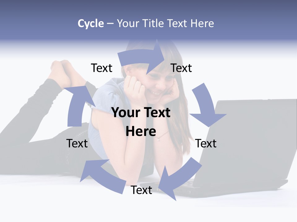 Studio Person Happiness PowerPoint Template