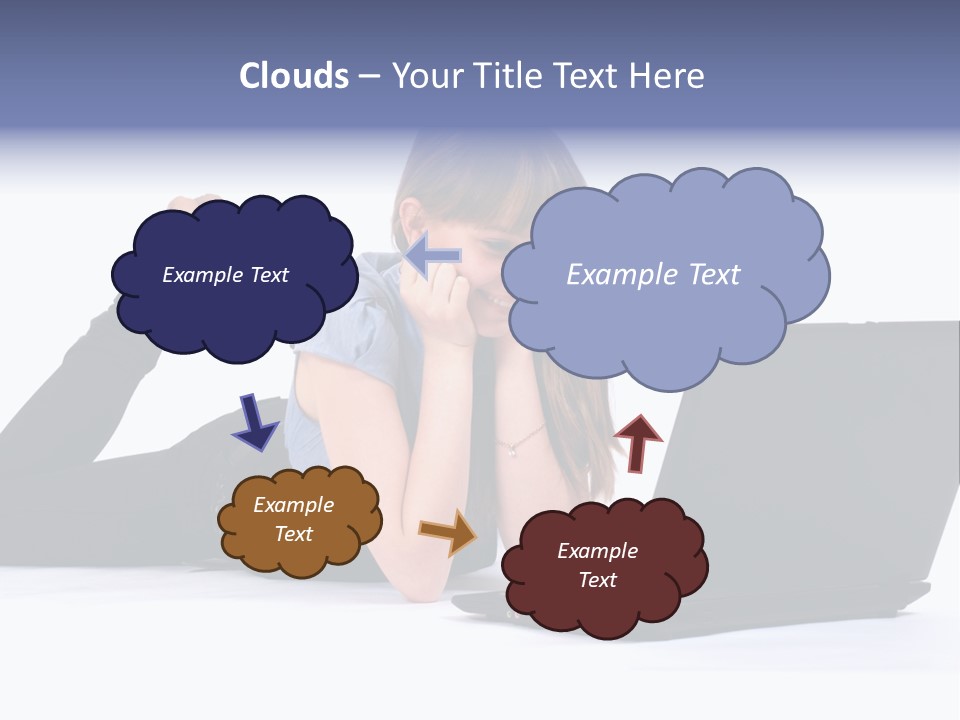 Studio Person Happiness PowerPoint Template