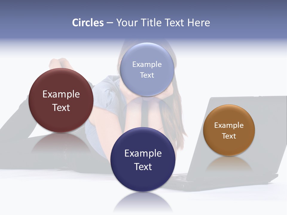 Studio Person Happiness PowerPoint Template