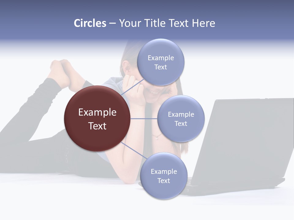 Studio Person Happiness PowerPoint Template