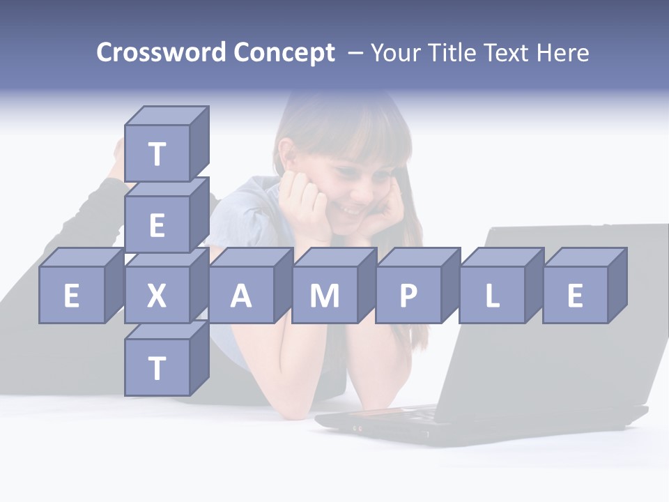 Studio Person Happiness PowerPoint Template